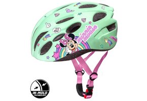 Disney Kinder Fietshelm In-Mold - Minnie - Mintgroen - 52-56 CM