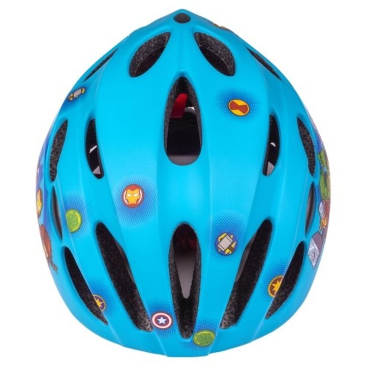 Disney Kinder Fietshelm In-Mold - Avengers - Blauw - 52-56 CM
