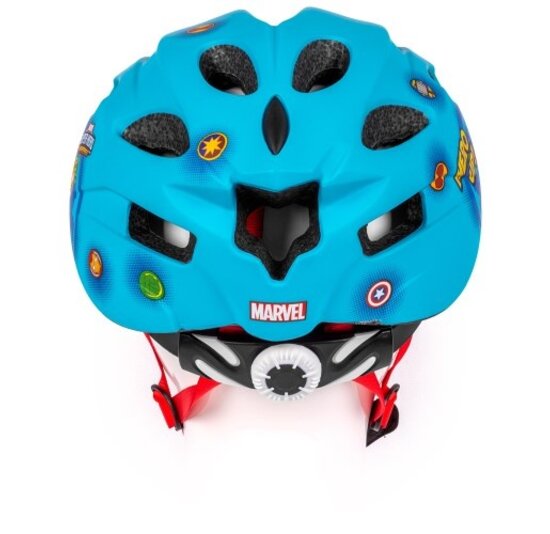 Disney Kinder Fietshelm In-Mold - Avengers - Blauw - 52-56 CM