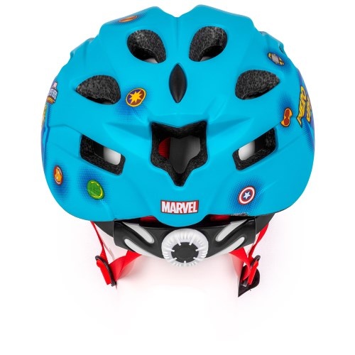 Disney Kinder Fietshelm In-Mold - Avengers - Blauw - 52-56 CM