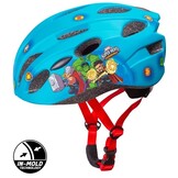Disney Kinder Fietshelm In-Mold - Avengers - Blauw - 52-56 CM