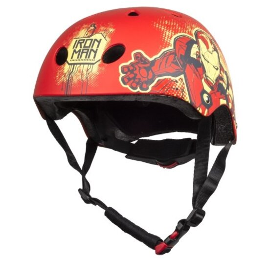Disney Kinder Fietshelm Sport - Iron Man - Rood - 52-56 CM