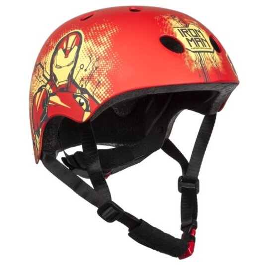 Disney Kinder Fietshelm Sport - Iron Man - Rood - 52-56 CM