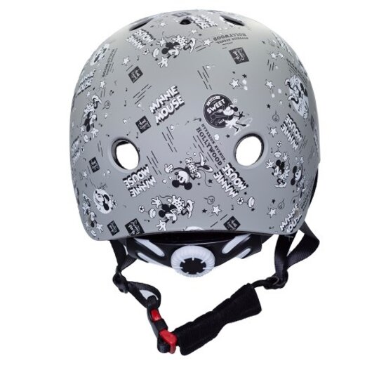 Disney Kinder Fietshelm Sport - Minnie - Grijs - 52-56 CM