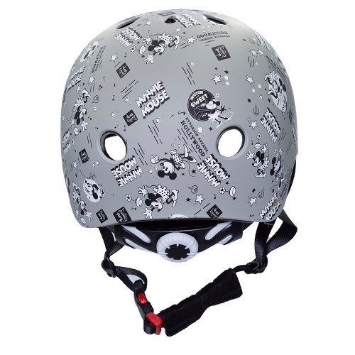 Disney Kinder Fietshelm Sport - Minnie - Grijs - 52-56 CM