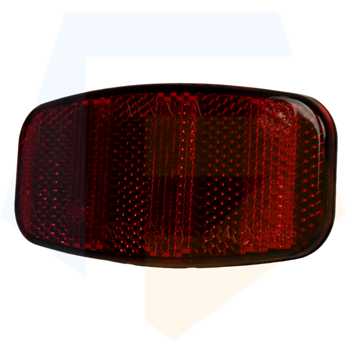 Spanninga Dragerreflector - 80 MM - Rood