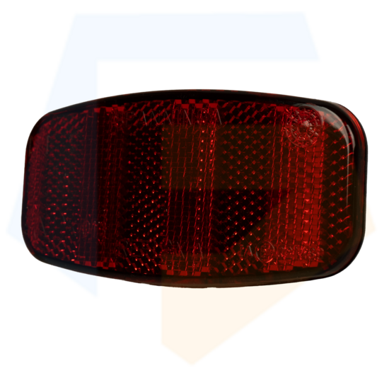 Spanninga Dragerreflector - 80 MM - Rood