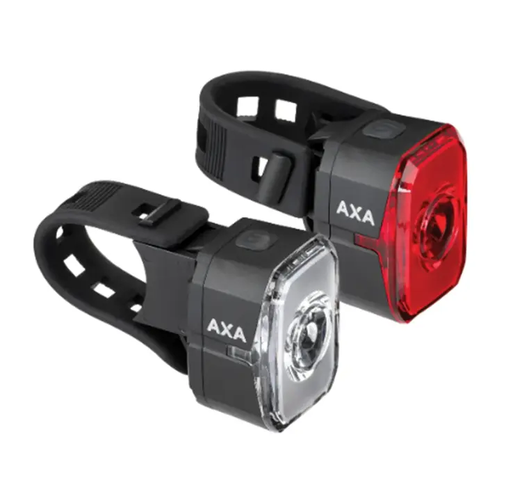 AXA Niteline Spot+ Verlichtingsset - USB-C Oplaadbaar