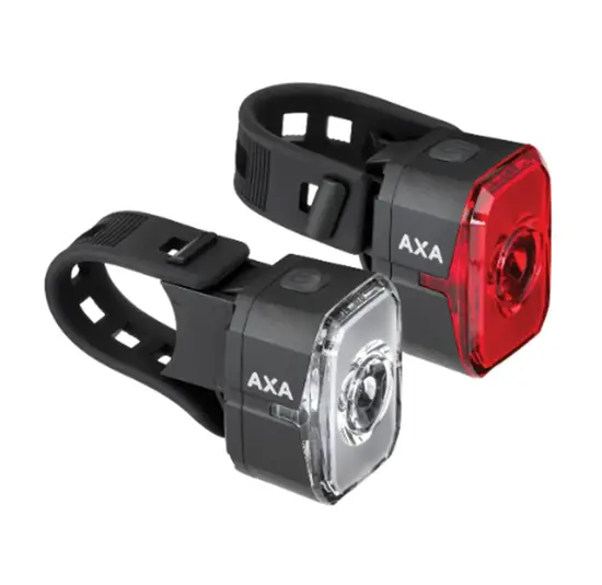 AXA Niteline Spot+ Verlichtingsset - USB-C Oplaadbaar