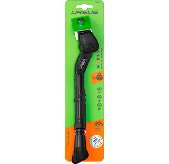 Ursus King Standaard - Enkele Fietsstandaard - 26-28 Inch - Zwart