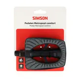 Simson Metropool Comfort Fietspedalen - Antislip