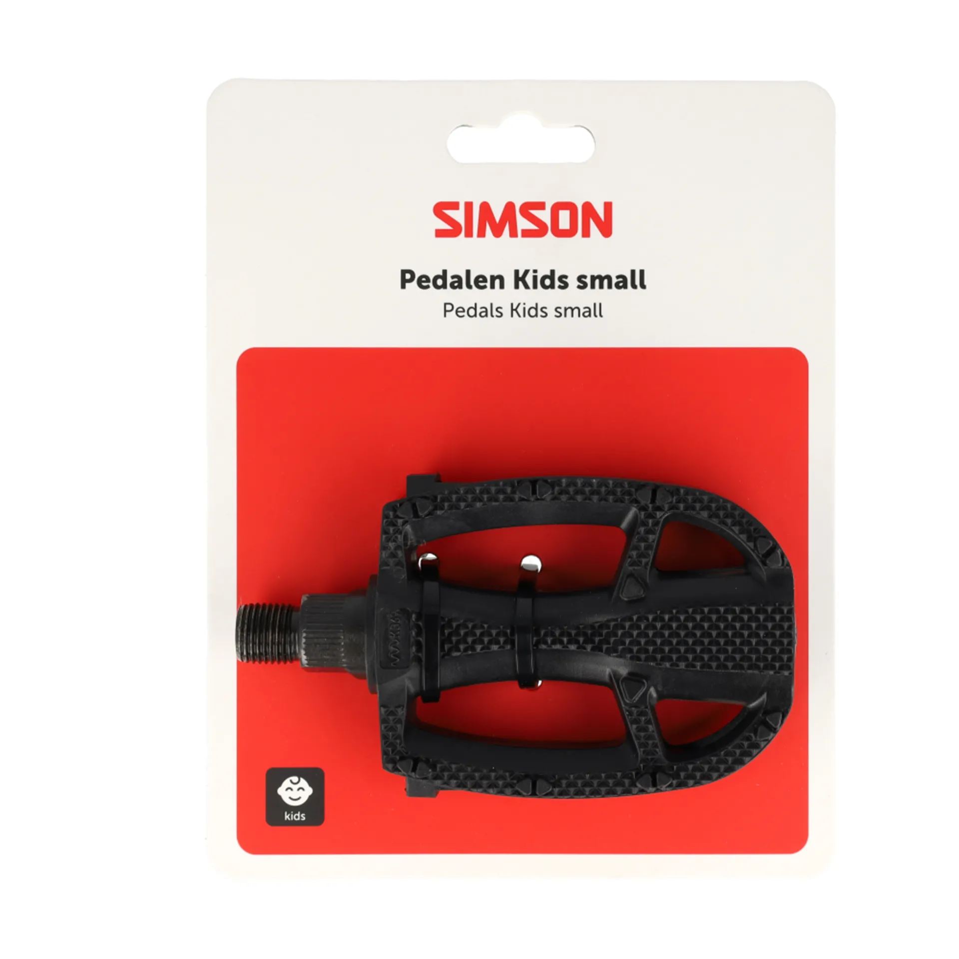 Simson Kids Fietspedalen - Antislip - Zwart