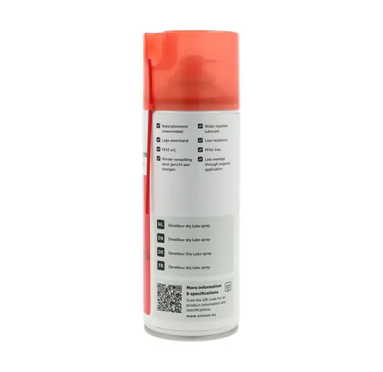 Simson Derailleur Dry Lube Spray - 400ML