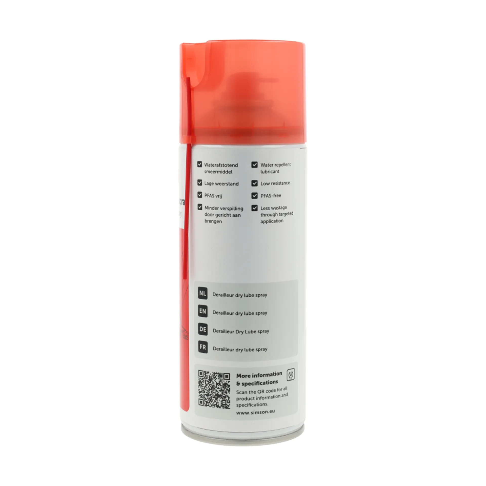 Simson Derailleur Dry Lube Spray - 400ML
