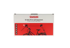 Simson Fietslift - Ophangsysteem - Max 54 KG