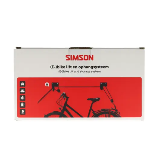 Simson Fietslift - Ophangsysteem - Max 54 KG