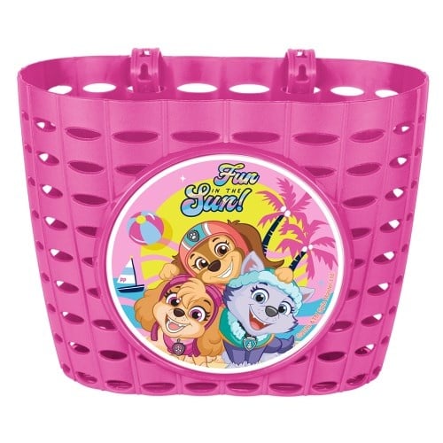 Disney Kinderfietsmand - Fietsmand Kinderen - Paw Patrol - Roze