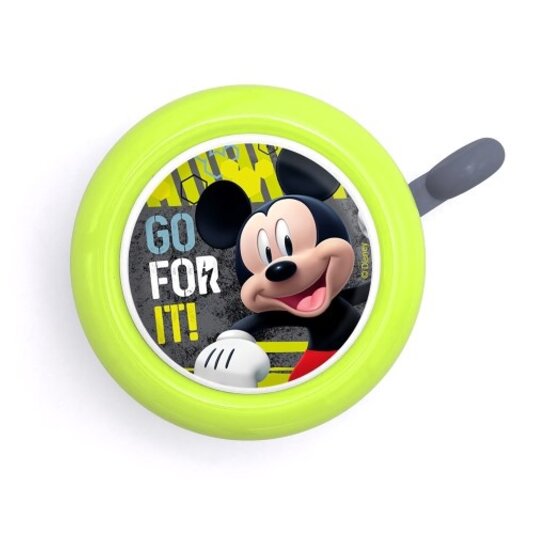 Disney Fietsbel Kinderen - Mickey - Metaal - Geel
