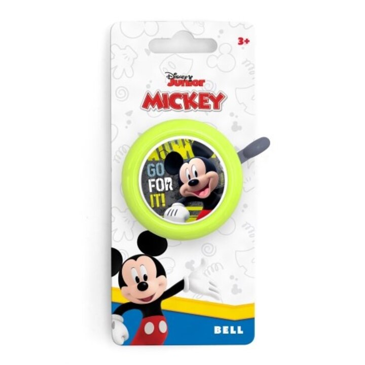Disney Fietsbel Kinderen - Mickey - Metaal - Geel