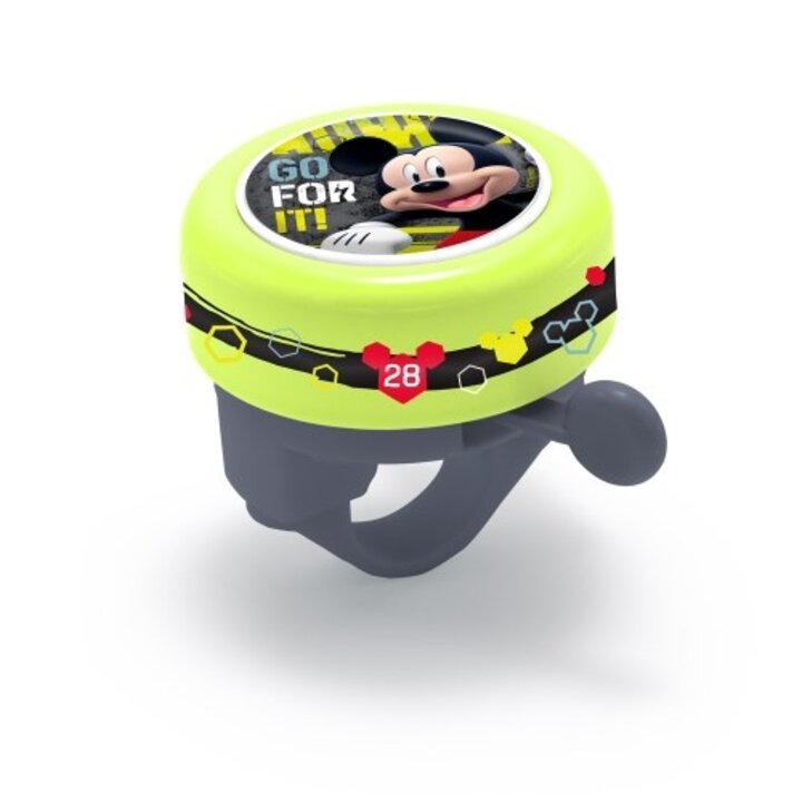 Disney Fietsbel Kinderen - Mickey - Metaal - Geel