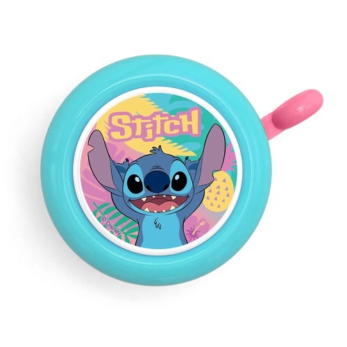 Disney Fietsbel Kinderen - Stitch - Metaal - Blauw