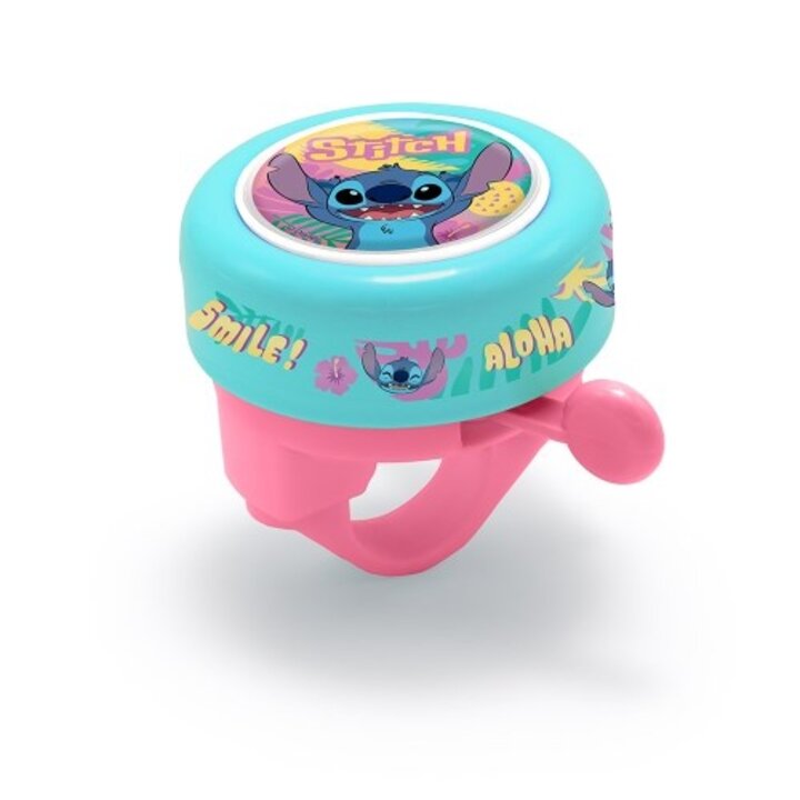 Disney Fietsbel Kinderen - Stitch - Metaal - Blauw