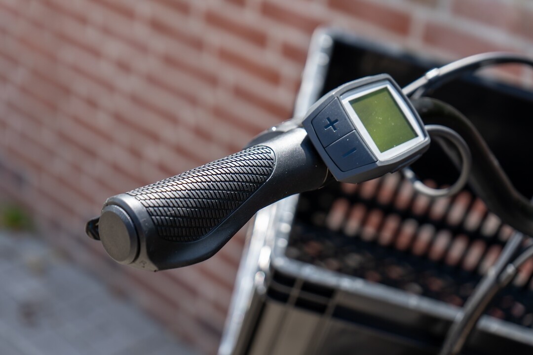 Voltano Ergonomische Fietshandvatten Zwart - 132 / 132 MM