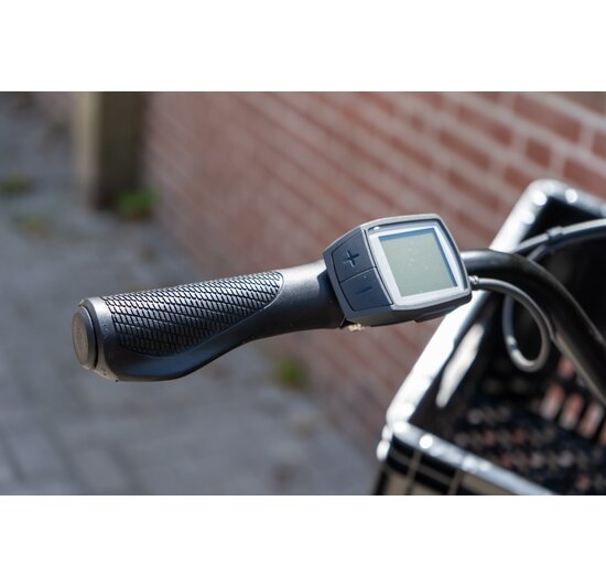Voltano Ergonomische Fietshandvatten Zwart - 132 / 132 MM