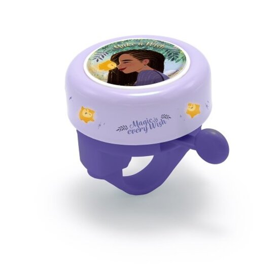 Disney Fietsbel Kinderen - Wish - Metaal - Paars