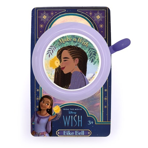 Disney Fietsbel Kinderen - Wish - Metaal - Paars