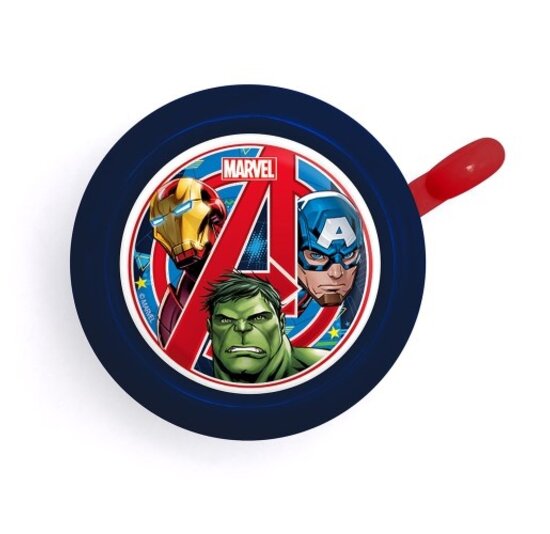 Disney Fietsbel Kinderen - Avengers - Metaal - Blauw