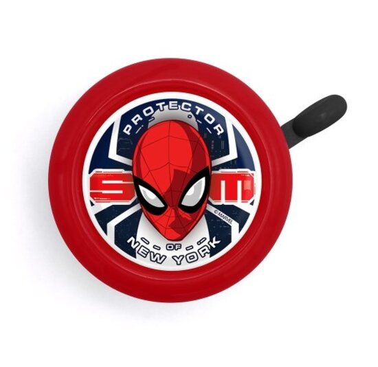 Disney Fietsbel Kinderen - Spiderman - Metaal - Rood