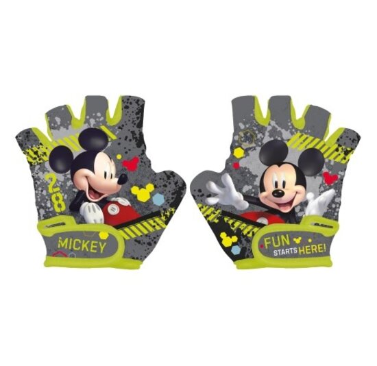 Disney Fietshandschoenen Kinderen - Mickey - Grijs