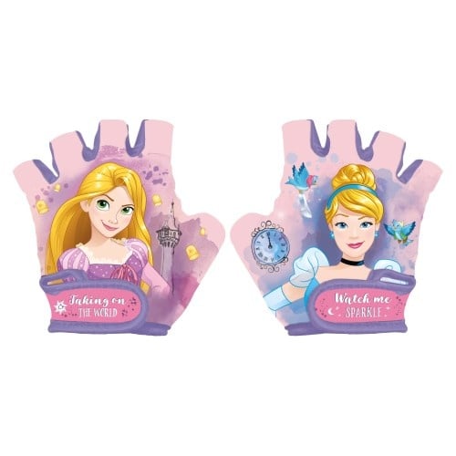Disney Fietshandschoenen Kinderen - Princess - Roze/Paars