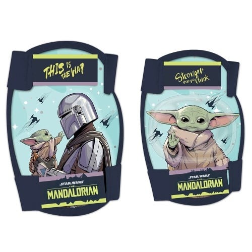 Disney Kniebeschermer / Elleboogbeschermer - Mandalorian - Groen