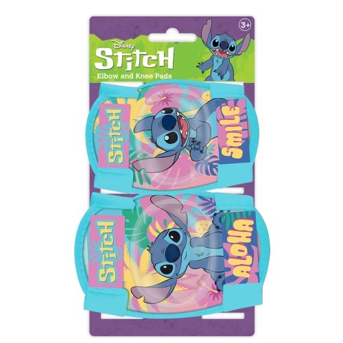 Disney Kniebeschermer / Elleboogbeschermer - Stitch - Blauw