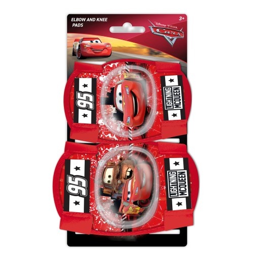 Disney Kniebeschermer / Elleboogbeschermer - Cars - Rood