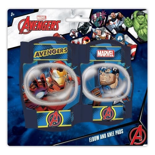 Disney Kniebeschermer / Elleboogbeschermer - Avengers - Blauw