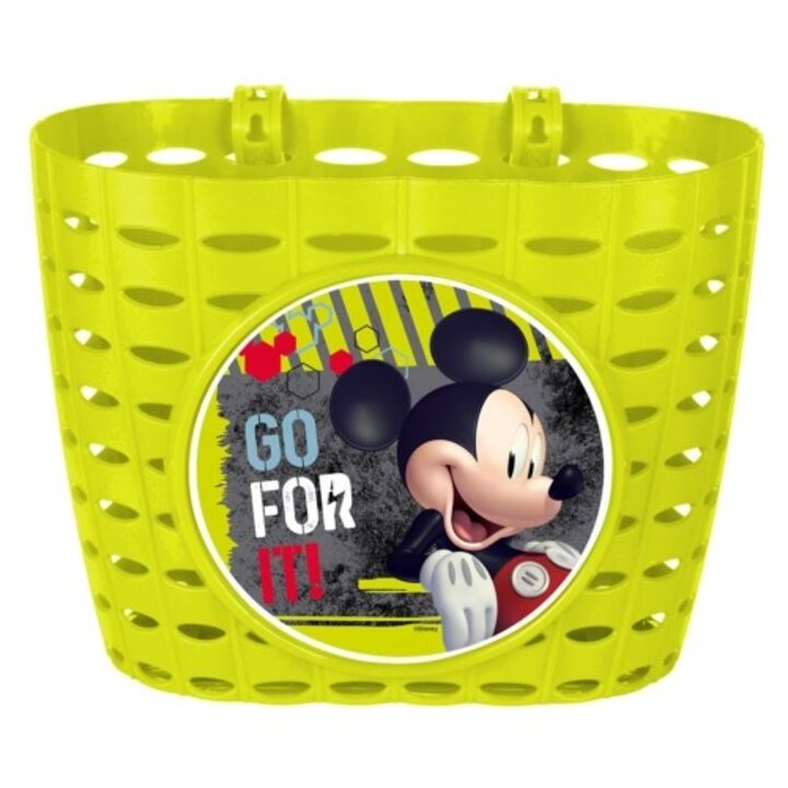 Disney Kinderfietsmand - Fietsmand Kinderen - Mickey - Groen