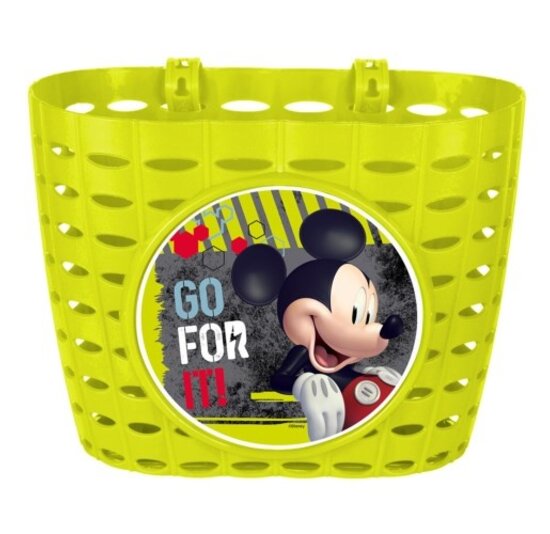 Disney Kinderfietsmand - Fietsmand Kinderen - Mickey - Groen