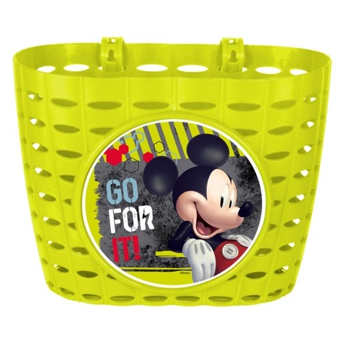 Disney Kinderfietsmand - Fietsmand Kinderen - Mickey - Groen