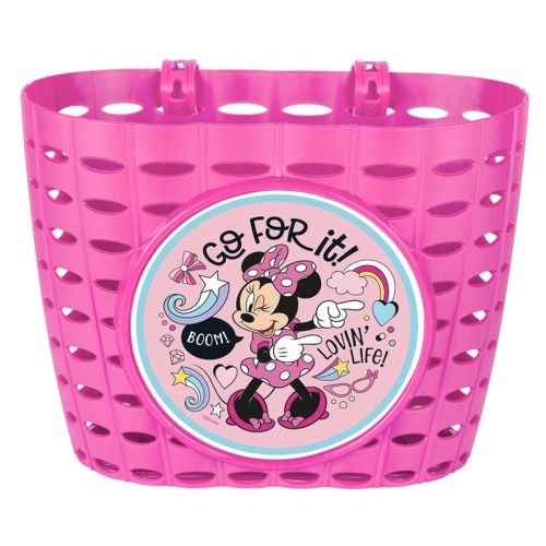 Disney Kinderfietsmand - Fietsmand Kinderen - Minnie - Roze