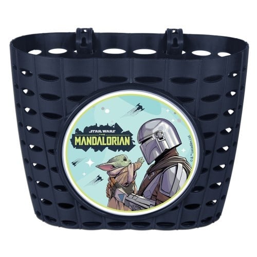 Disney Kinderfietsmand - Fietsmand Kinderen - Mandalorian - Zwart