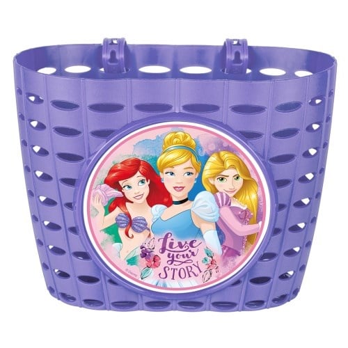 Disney Kinderfietsmand - Fietsmand Kinderen - Princess - Paars