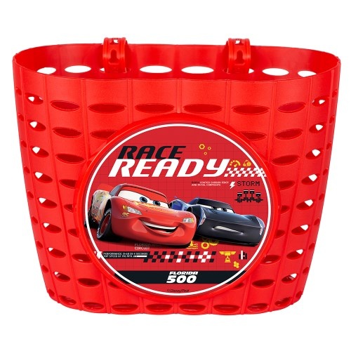 Disney Kinderfietsmand - Fietsmand Kinderen - Cars - Rood