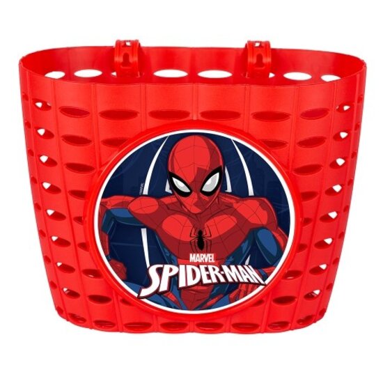 Disney Kinderfietsmand - Fietsmand Kinderen - Spiderman - Rood