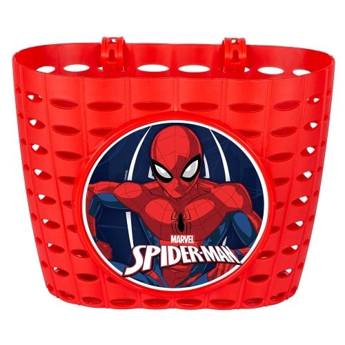 Disney Kinderfietsmand - Fietsmand Kinderen - Spiderman - Rood