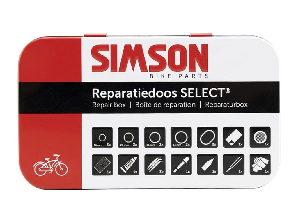 Simson Bandenplakset Select - Reparatieset Fietsband