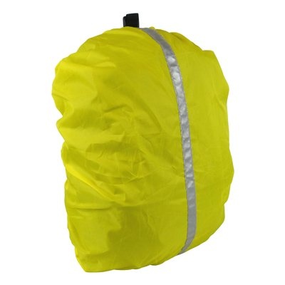 Dresco Rugzak Regenhoes - Reflecterend - Waterafstotend - Geel