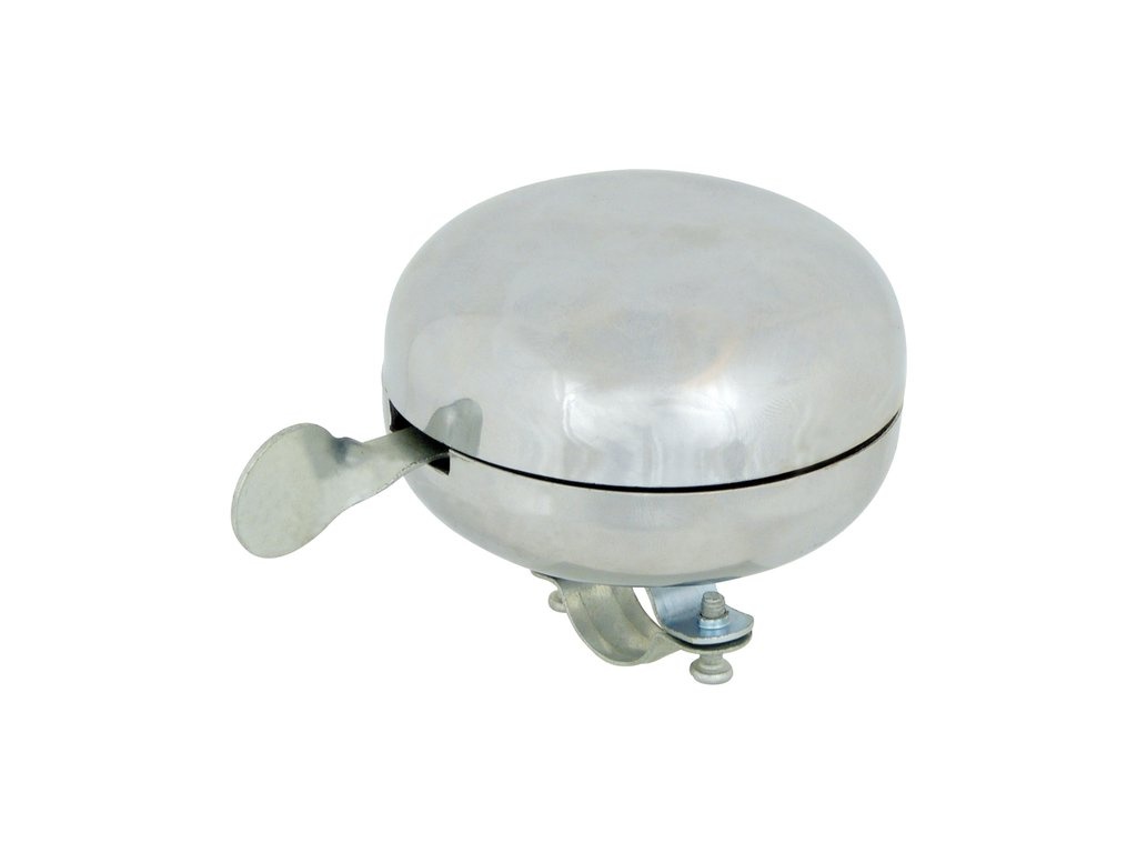 Dresco Ding Dong Fietsbel - Classic - Metaal - Zilver